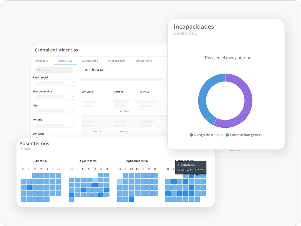 Gestión de incidencias Crehana Payroll