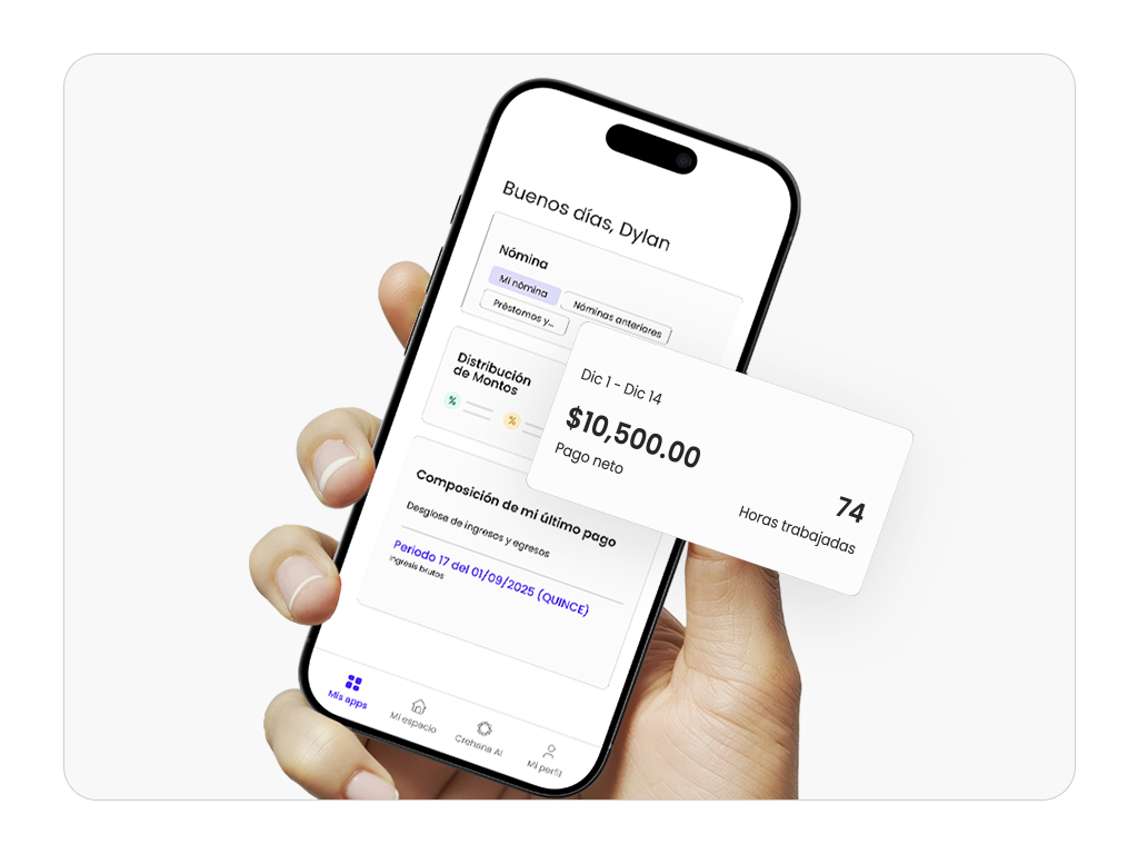 Cálculo automatizado Crehana Payroll