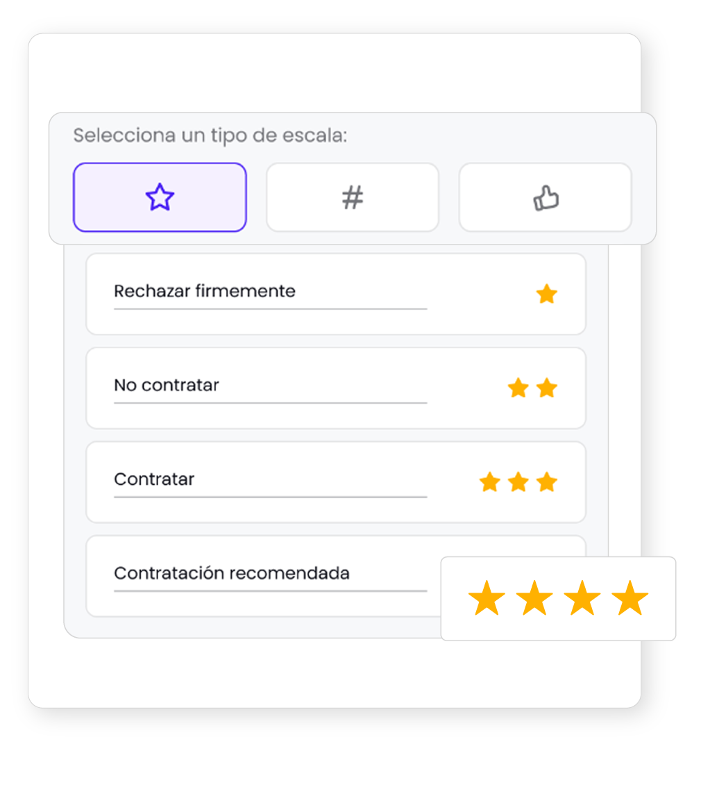 Evalúa con criterios claros y comparables